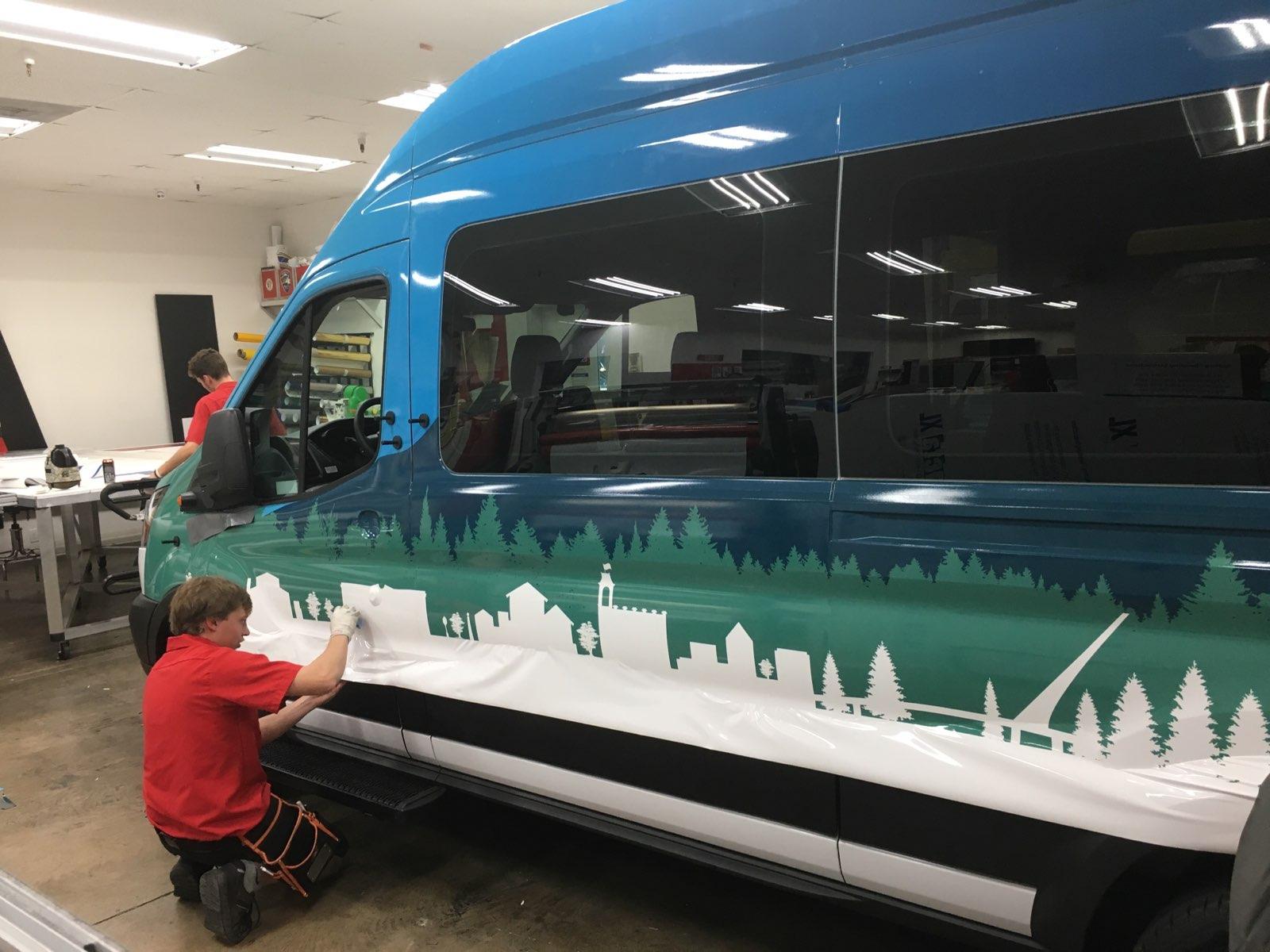 Vehicle Wrap Side